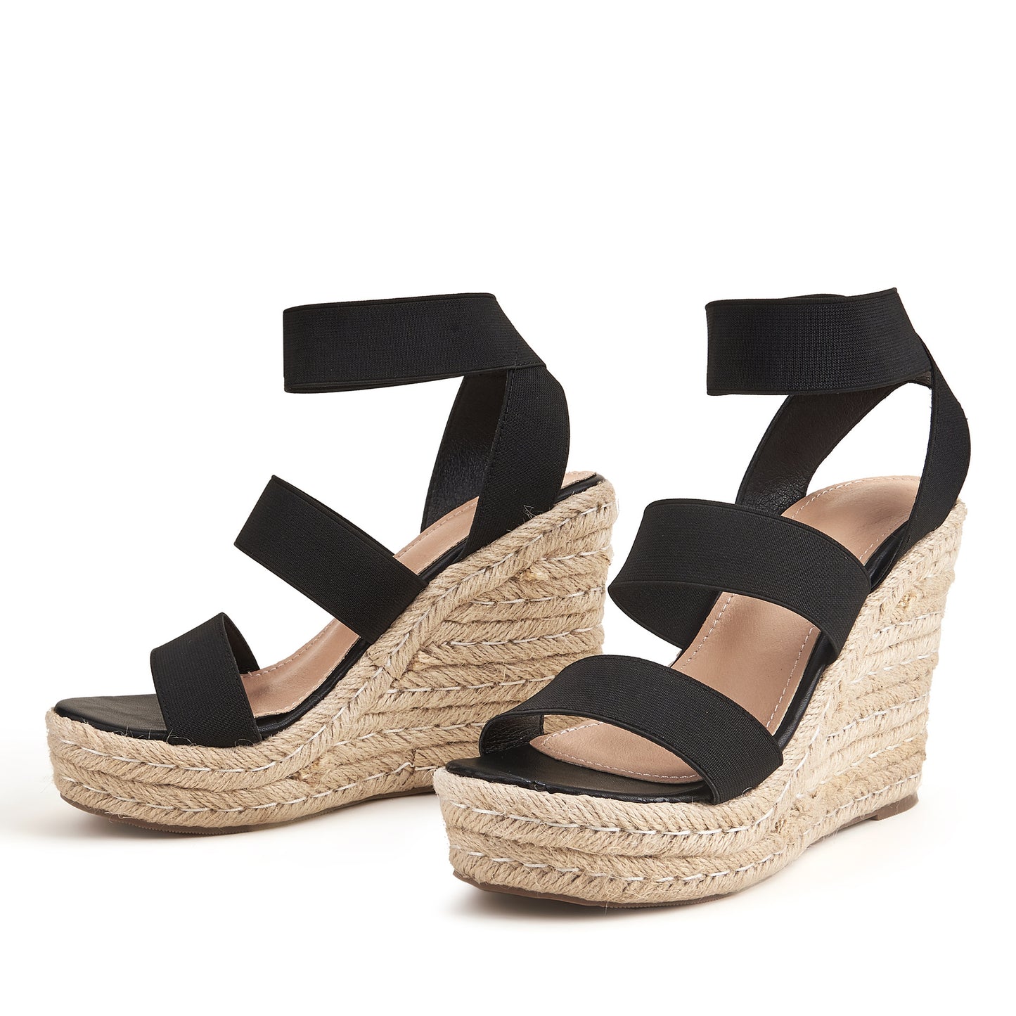 Hemp Rope Bottom Wedge Heel Platform