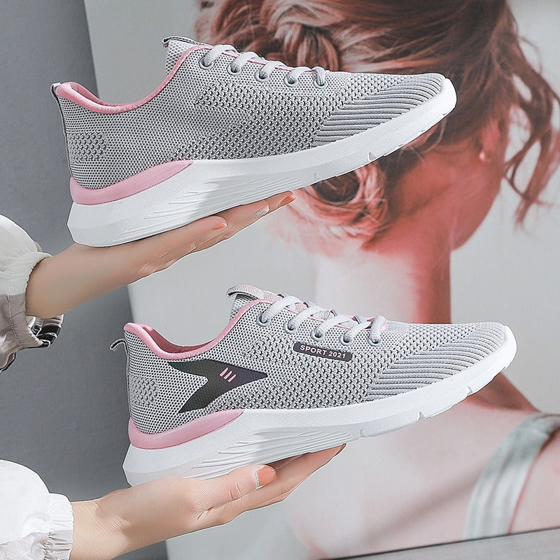 Women's Sneakers New Breathable Casual Shoes Fashion Korean Running Shoes