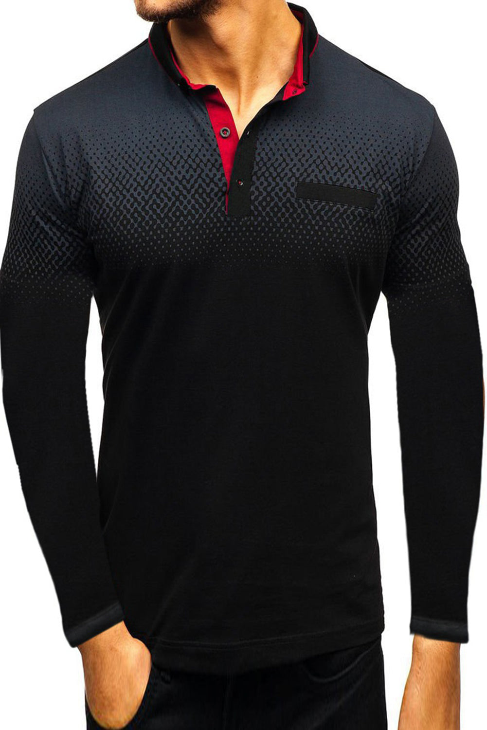 Gradient Men's Polo Shirt