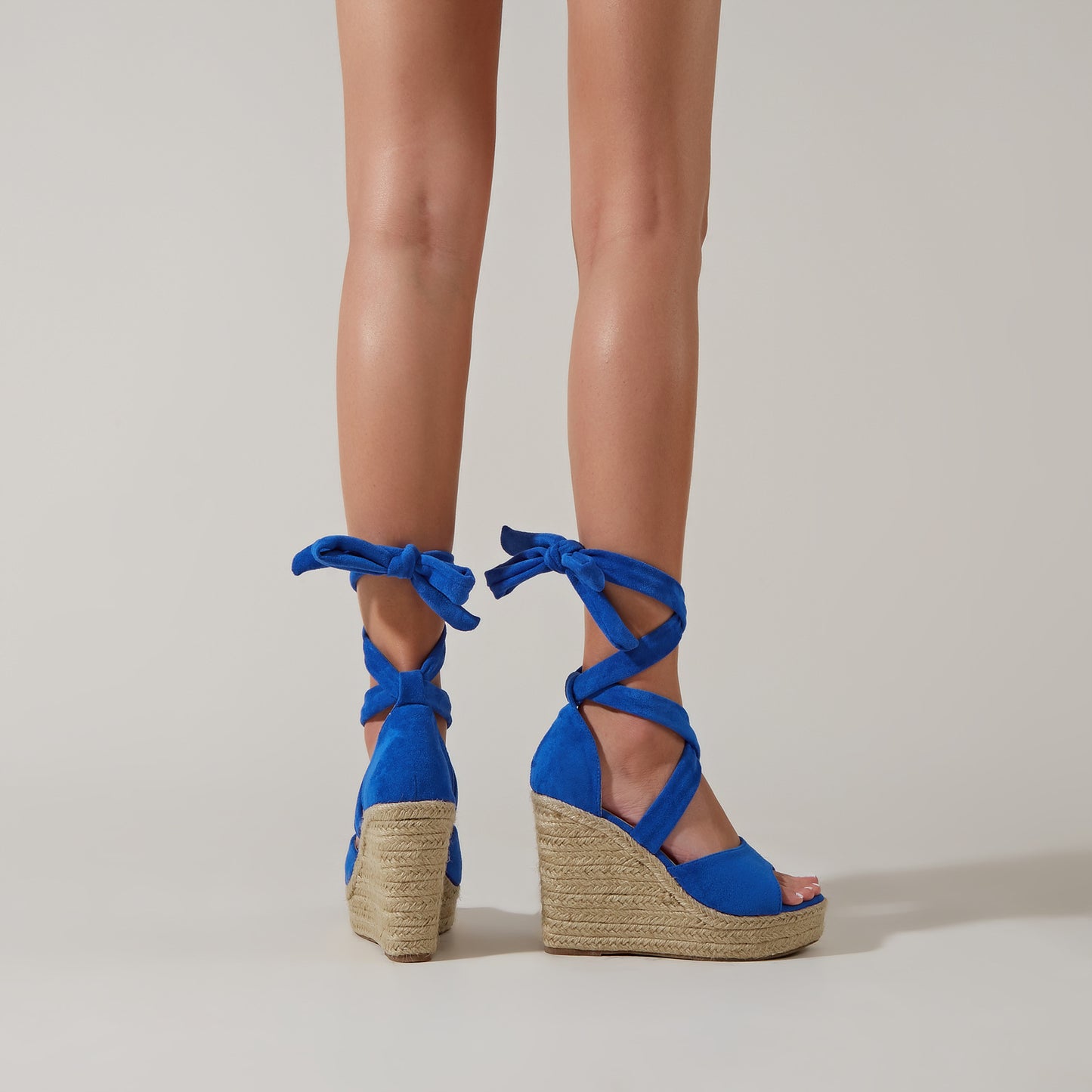 Lace Up Sandals Women's Summer Shoes Hemp Rope Bottom Wedge Heels High Heels Platform Sandals Women