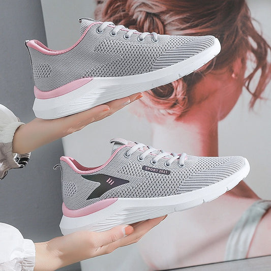 Women's Sneakers New Breathable Casual Shoes Fashion Korean Running Shoes